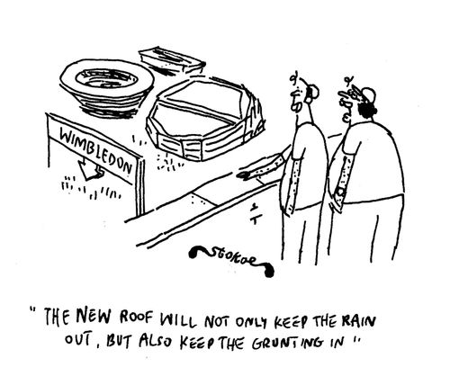 'The new roof will not only keep the rain out, but also keep the grunting in'