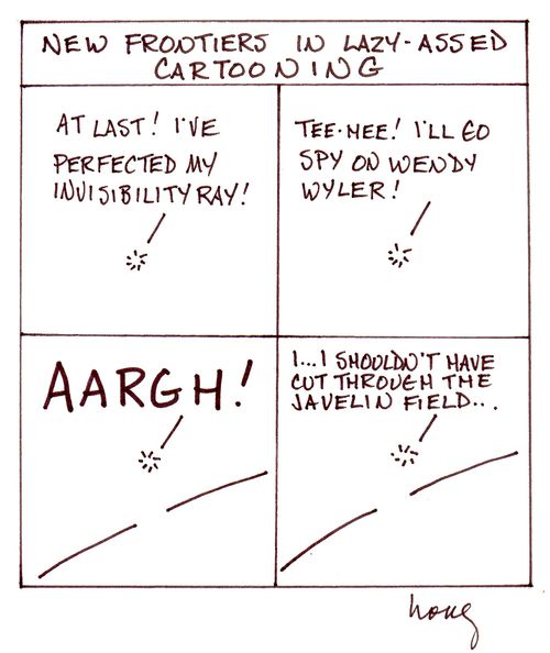 New Frontiers In Lazy-Assed Cartooning