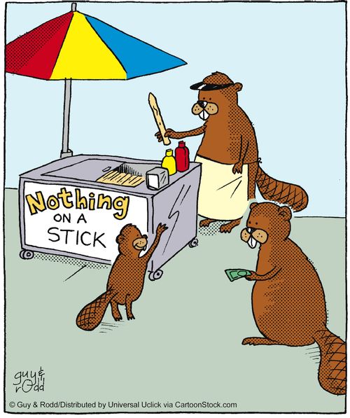 Nothing on a stick vendor for beavers.
