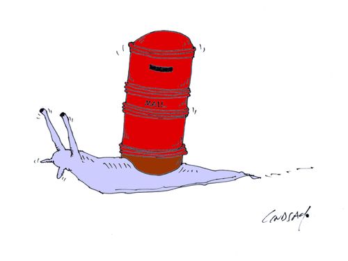 Snail mail,