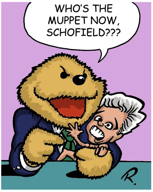 Philip Schofield's recent troubles (Gordon the gopher).