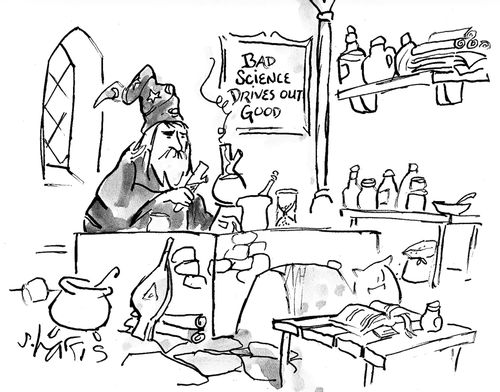 Bad science drives out good.