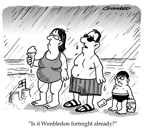 'Is it Wimbledon fortnight already?'