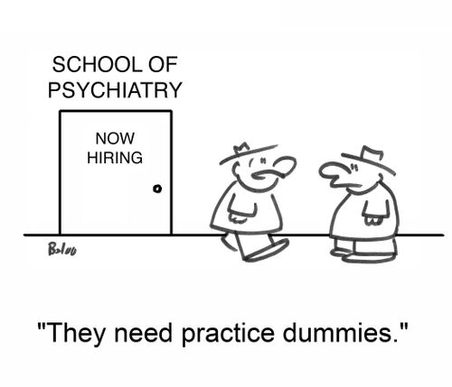 'They need practice dummies.'