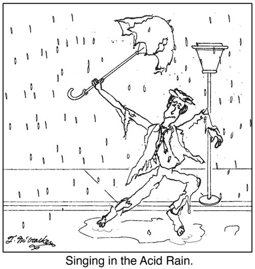 Singing in the Acid Rain.
