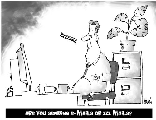 The effectiveness of e-mails