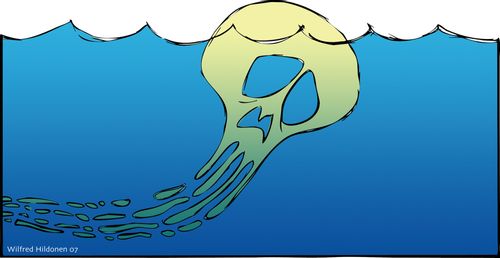 Ocean pollution...