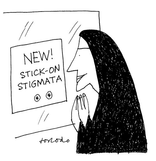 New! Stick-on Stigmata