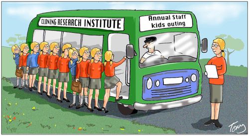 'Cloning Research Institute's Annual Staff Kids Outing.'