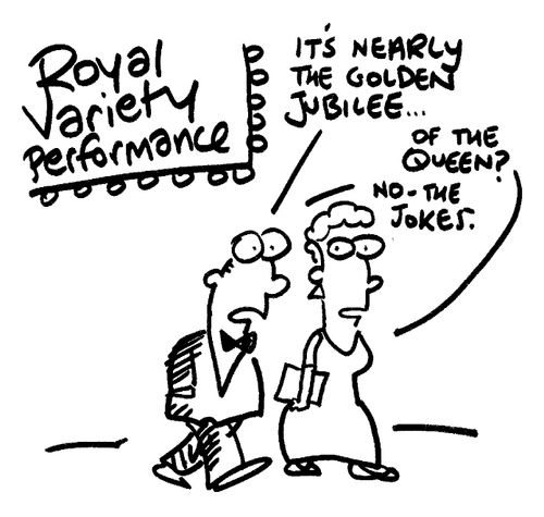 "It's nearly the Golden Jubilee..."