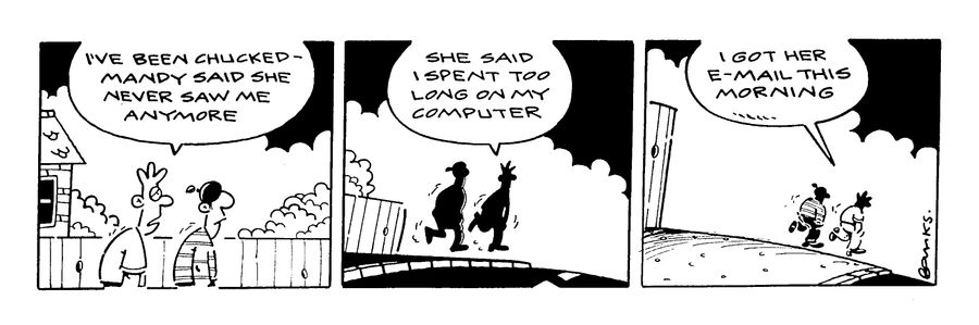 Nethead strip: Chucked by girlfriend over time spent on computer