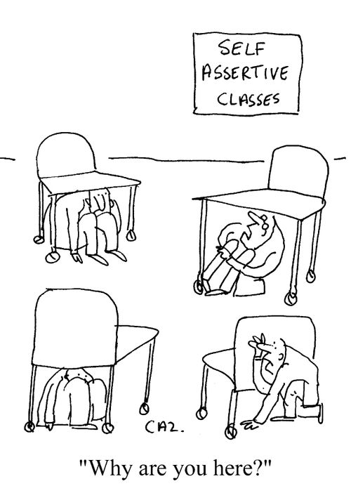 Self-assertive class.