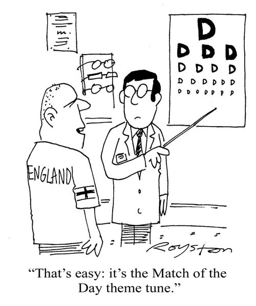 'That's easy: it's the Match of the Day theme tune.'