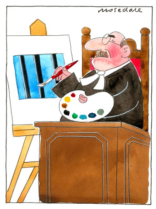 Creative judging.