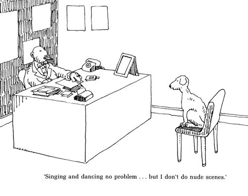 'Singing and dancing no problem...but I don't do nude scenes.'