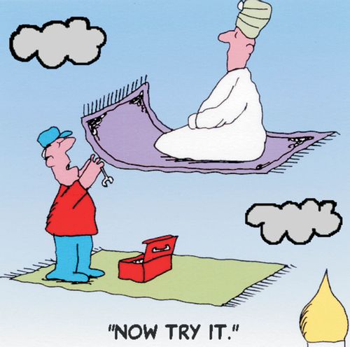 'Okay, try it now.'