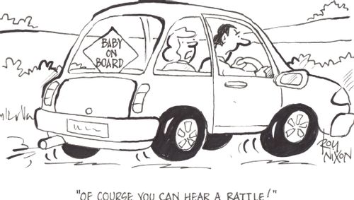 'Of course you can hear a rattle!'