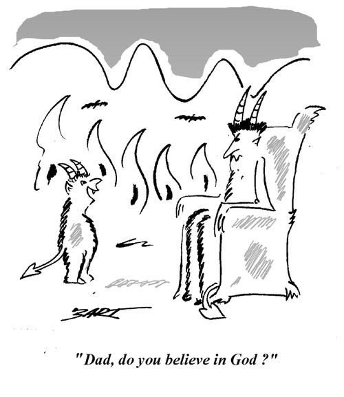 "Dad, do you believe in God?"