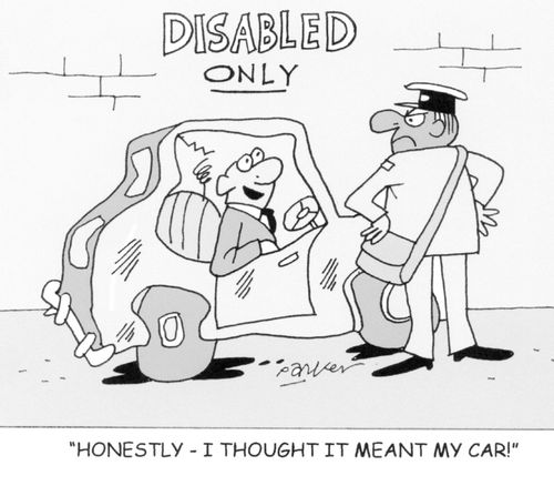 'Honestly - I thought it meant my car!'