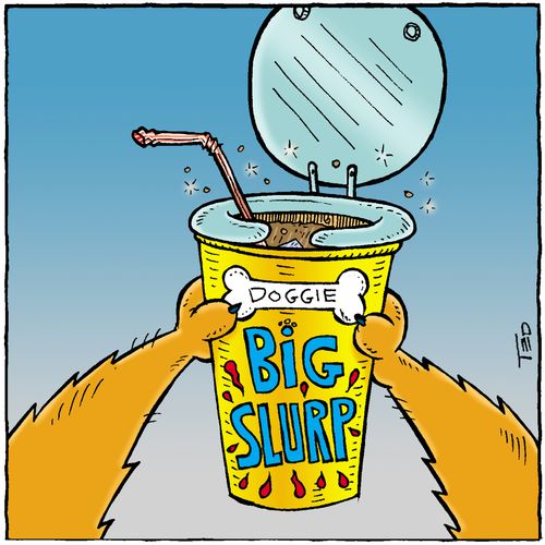Doggie Big Slurp