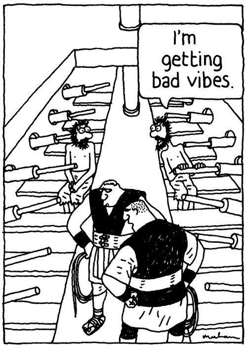 'I'm getting bad vibes.'