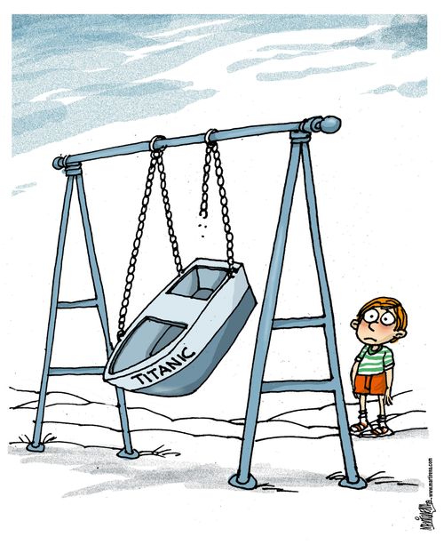 Titanic swing.