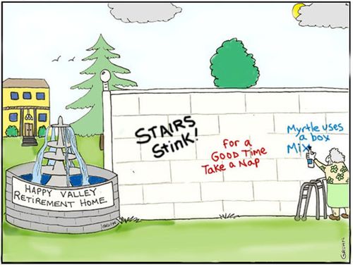Retirement Graffiti