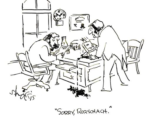 'Sorry, Rorschach.'