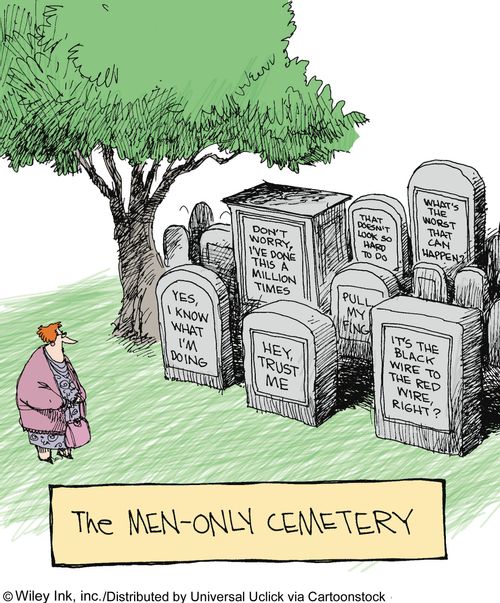 The Men-Only Cemetery.