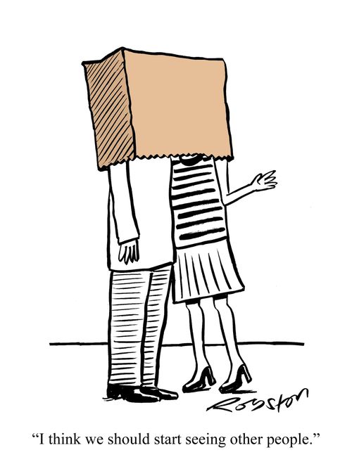 'I think we should start seeing other people.'