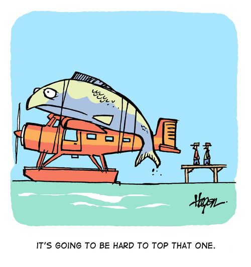 'It's going to be hard to top that one.'