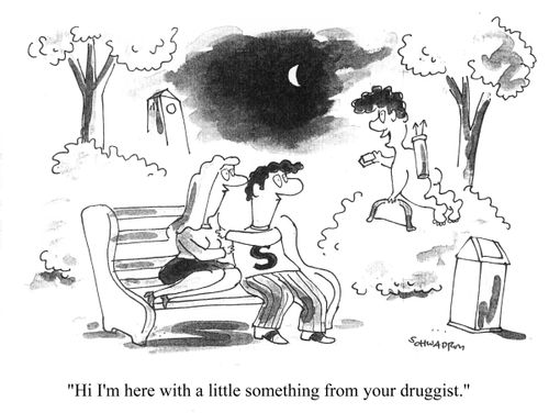 Hi, I'm here with a little something from your druggist.