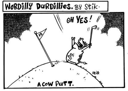 Wordilly Durdillies - A cow putt