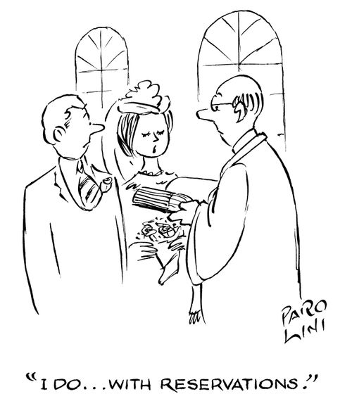 'I do...with reservations.'