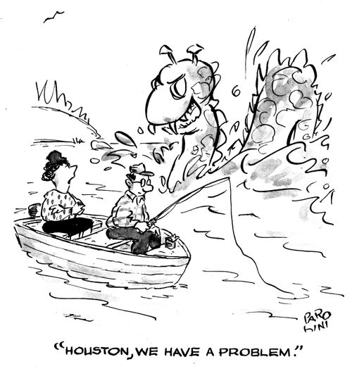 'Houston, we have a problem.'