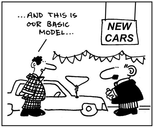'And this is our basic model.'