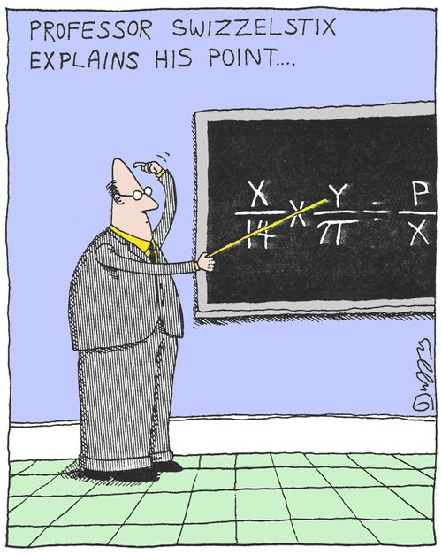 Professor Swizzlestix explains his point....