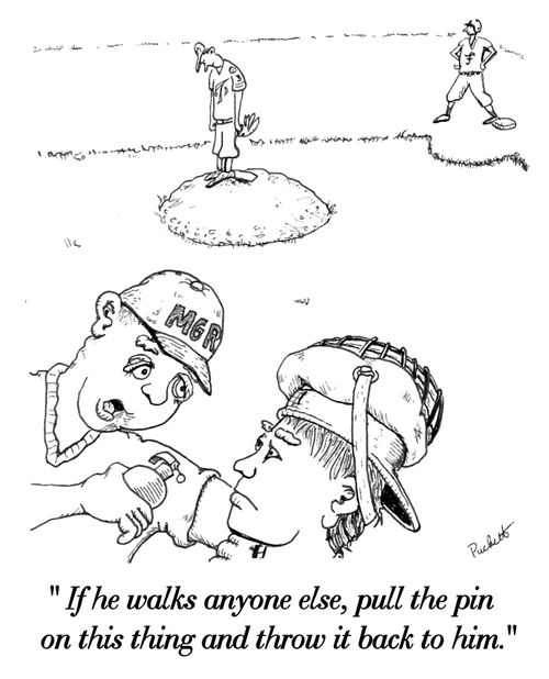 'If he walks anyone else, pull the pin on this thing and throw it back to him.' 