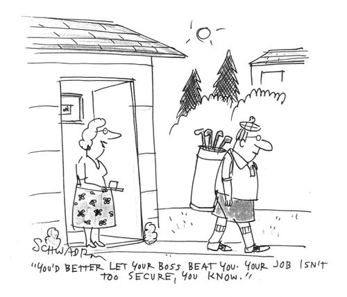 "You'd better let your boss beat you..."