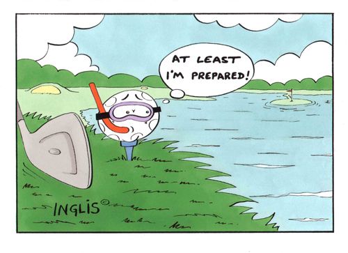 "At least I'm prepared!"