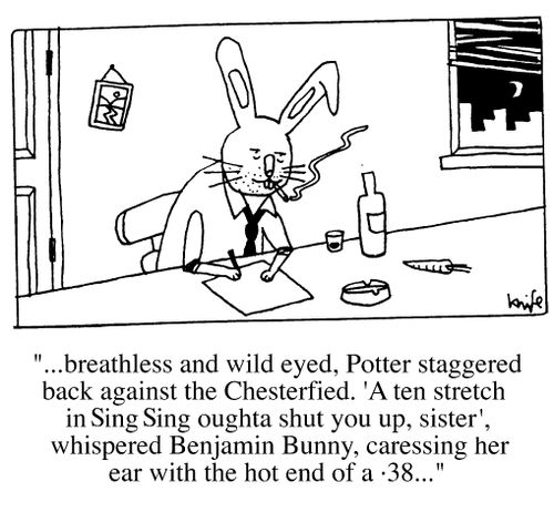 Benjamin Bunny re-writes Beatrix Potter
