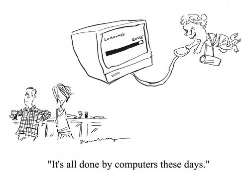 'It's all done by computers these days.'