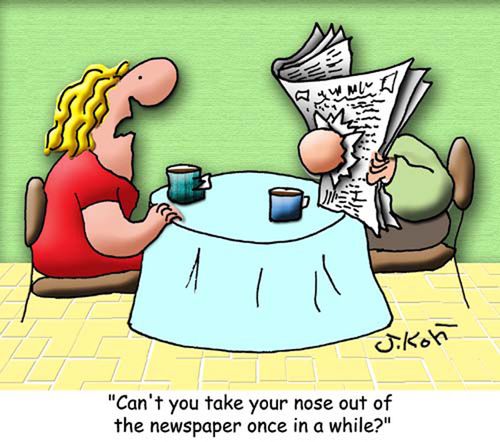 Newspaper Nose.