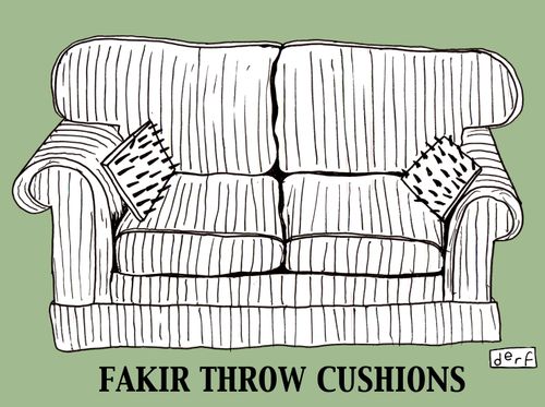 Fakir Throw Cushions.