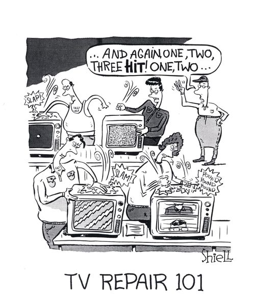 TV Repair 101.