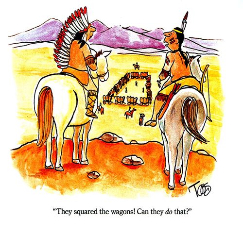 'They squared the wagons. Can they do that?'