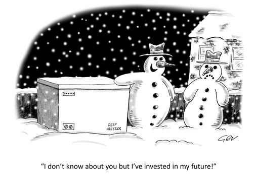 'Don't know about you but I've invested in my future.'