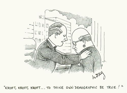'Kroft, Kroft, Kroft...to thine own demographic be true!'