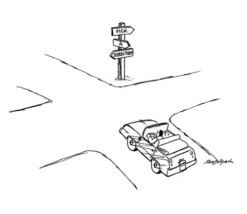 Pick a direction.