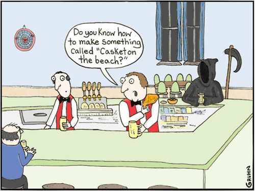 'Do you know how to make something called 'Casketon the beach?''